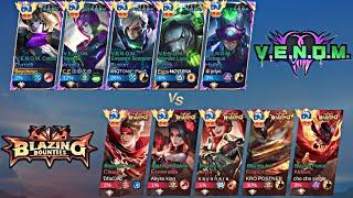 V.E.N.O.M SQUAD VS BLAZING BOUNTIES ( who will win) | MOBILE LEGENDS VENOM VS BLAZING BOUNTIES