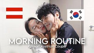 Our Morning Routine in Korea 국제 커플의 한국에서의 아침 루틴 | Korean Austrian Couple