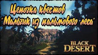 Цепочка квестов "Мальчик из пальмового леса" (дополнение к дневнику Игоря Бартелли