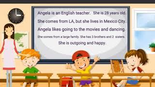 English for Beginners - Angela and Peter Part 1