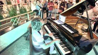 Elton John Your Song (Piano Shopping Mall)