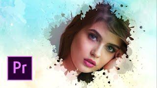 Beautiful Ink Watercolor Slideshow Template Premiere Pro Free Download | 4K Available