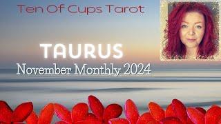 Taurus -"Laying A Brand New Solid Foundation!"| November 2024 Tarot