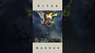 Ar1se Shares Pro Magnus tricks to DOMINATE enemy in Dota 2 @Ar1seDota #progameplay  #gaming #shorts