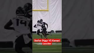 Stefon Diggs VS Kamari Lassiter! #wearetexans #houstonsportstalk #nflteam #football #texans #nfl