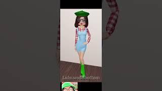 Froggycrossing fits in dti!🩷@froggycrossing #froggycrossing #dresstoimpress #shorts #edit #fyp