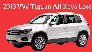 2013 Tiguan All Keys Lost IM508S On Bench full process.