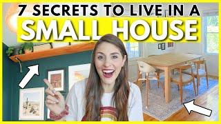 CLEVER SMALL HOUSE TIPS  My Best Secrets To Thriving in a Small Home as a Family of 4