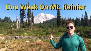 One Week On Mt. Rainier, Training With RMI Expeditions