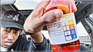 I PUT PROMETHAZINE LEAN IN @RockstarJus CUP PRANK *BACKFIRED*