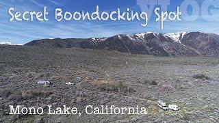 Secret Boondocking Spot in Mono Lake, California