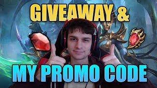 GIVEAWAY & MY NEW PROMO CODE!