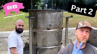 Two Guys… One DIY Drum Smoker (Part 2)