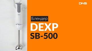 Распаковка блендера DEXP SB-500 / Unboxing DEXP SB-500