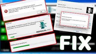 [Fix 100%] iRemoval Pro Jailbreak Not Working - Stuck Exploiting Device - Detected Missing Driver
