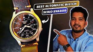 This is the Perfect Seiko Automatic Watch!! Seiko SNK809 unboxing and review | Seiko watches India