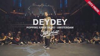 Juste Debout Tour 2016 - DeyDey - Judge Demo - Netherlands