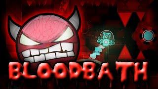 Geometry Dash - "BLOODBATH" [EXTREME Demon] by Riot & more! | GuitarHeroStyles