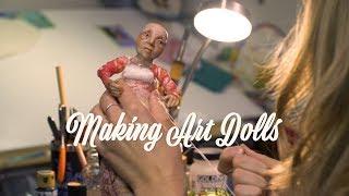 Making Art Dolls - A Design Sticky Media Short