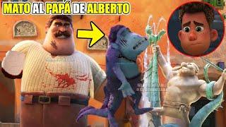 ¡Massimo Cazo Al Papá De Alberto! Su Oscura Historia Que NO VISTE | LUCA (PIXAR)