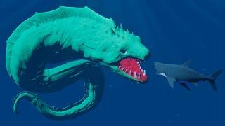 megalodon vs scp 3000