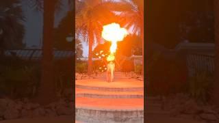 #floridakeyswedding Tropical Sunset Fire Shows by Islamorada Barefoot Dance @KonaKai in Key Largo