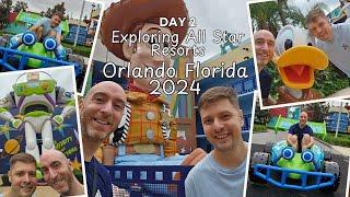 Orlando Florida Day 2 October 24 Vlog | Exploring All Star Resorts |  Aftermath of Hurricane Milton