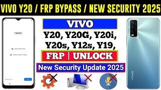 Vivo Y20/Y20G/Y12/Y21/Y12s | All Vivo FRP Bypass | Vivo Y20 Frp Bypass Android 11 New Security 2025