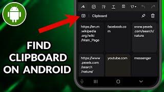 How To Find Clipboard On Android Phone