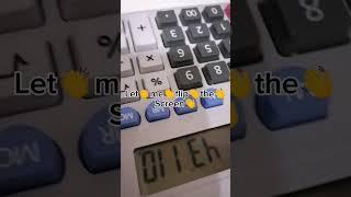 HOW TO SPELL HELLO IN CACULATOR #Shockwaver240 #fypシ゚ #foryoupage #calculator #howtospell