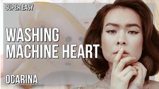 SUPER EASY: How to play Washing Machine Heart by Mitski on 12 Holes Ocarina (Tutorial)