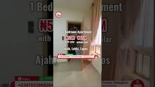 Inside an ₦53 Million ($38 000 ) 1 bedroom Apartment in Ajah Lekki Lagos #property