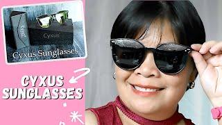 CYXUS POLARIZED CATEYE SUNGLASSES FOR WOMEN REVIEW | COLLABORATION