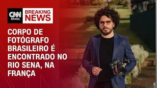 Corpo de fotógrafo brasileiro é encontrado no rio Sena, na França | BASTIDORES CNN