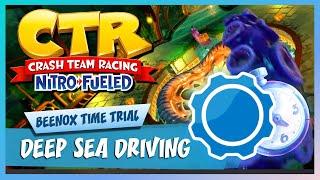 Deep Sea Driving - Developer Time Trial  (1:40:66 vs 1:42:17) | Crash Team Racing Nitro-Fueled