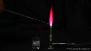 Lithium flame color