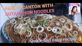 PANCIT CANTON W/ SOTANGHON NOODLES #easyrecipe #SimplyLai