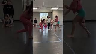 Brody dancing in class inspires younger dancers!  #danceclass #dancers #bossbabybrody