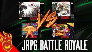 JRPG Battle Royale | Final Fantasy VI vs Chrono Trigger vs Earthbound vs Super Mario RPG