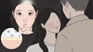 [ASMR] The reason my boyfriend rejected my first kiss ;(  LULUPANG Skincare Animation