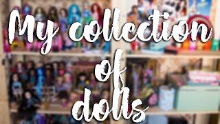 Моя коллекция кукол | My collection of dolls