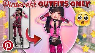 RECREATING Pinterest Outfits For *EVERY THEME* In Dress To Impress!! (Roblox)