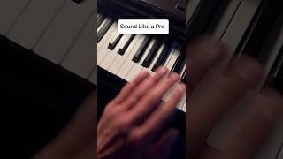 Sound like a pro (part 7) #piano  #tips  #pianotutorial #tutorial