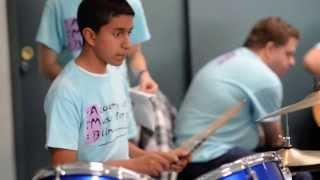 Christopher Serrano performs at the Academy of Music for the Blind