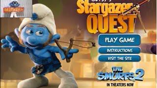 Смурфики 2 Смельчак и Рогатка. Smurfs. Детские онлайн игры. Kids games.