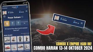 Combo Harian X Empire Hari Ini 13 - 14 Oktober 2024 | Kombo Harian X Empire Terbaru