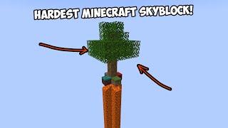 hardest minecraft skyblock