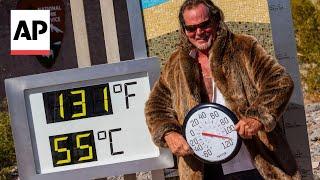 Tourists head to Death Valley to feel the record heat