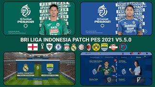 BRI LIGA INDONESIA PATCH PES 2021 MOBILE V5.5.0 BY IDSPHONE