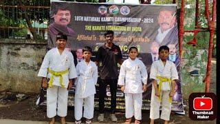 #karate 10 Th National Karate Championship 2024  RJ JKS Shotojuku Karate Academy Sensei R.Andrew